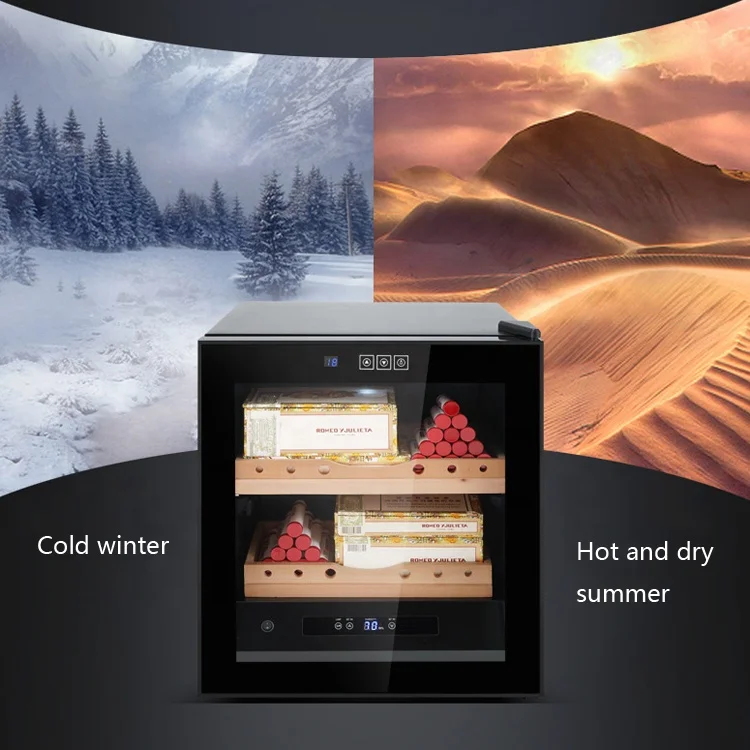New arrival 250 count electrical humidor cabinet cigar humidor refrigerator