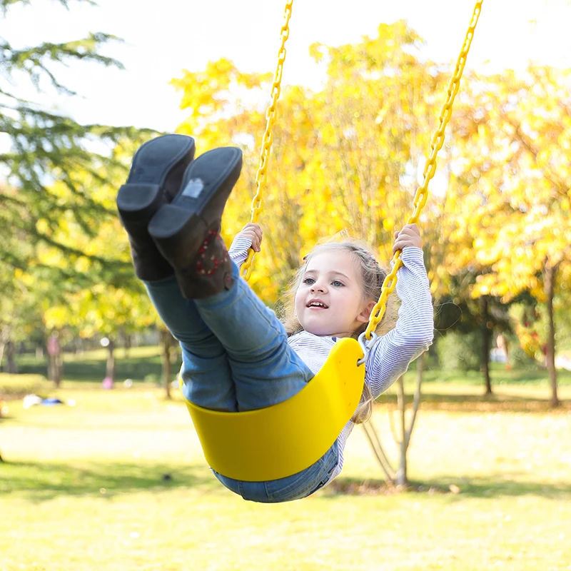 outdoor /playground/garden EVA belt swing children hanging swing set