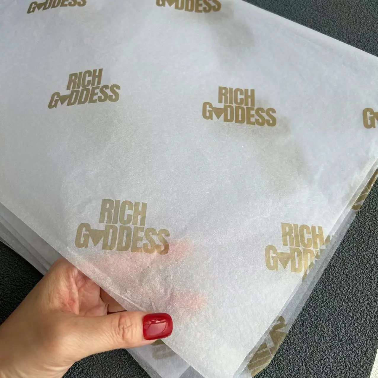 Wrapping Paper For Packaging Custom Logo Gift Wrapping Paper 70gsm Plain Colour Ecofriendly Tissue Paper