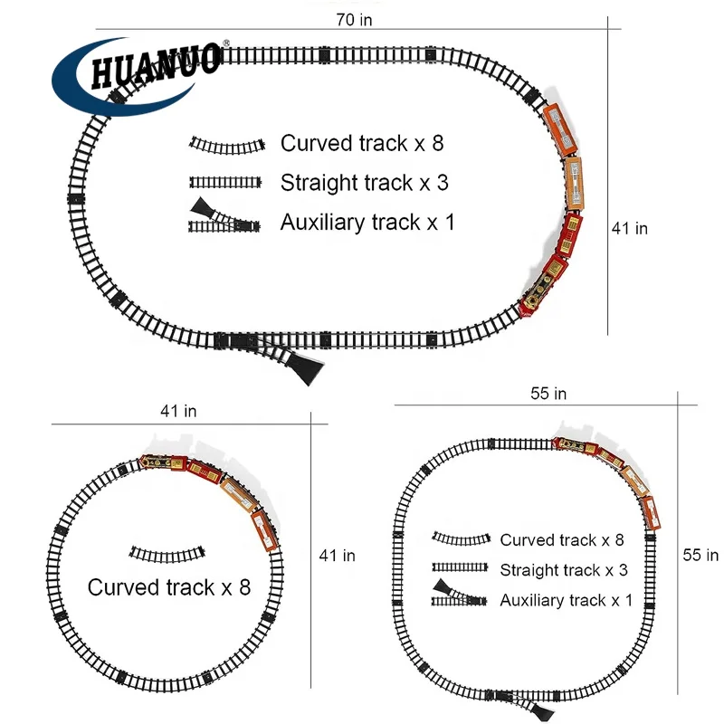 Boys And Girls Play Game Children Gift Kids Cars Tracks Toy Spray Electric Toy Train Railway With Light And Sounds