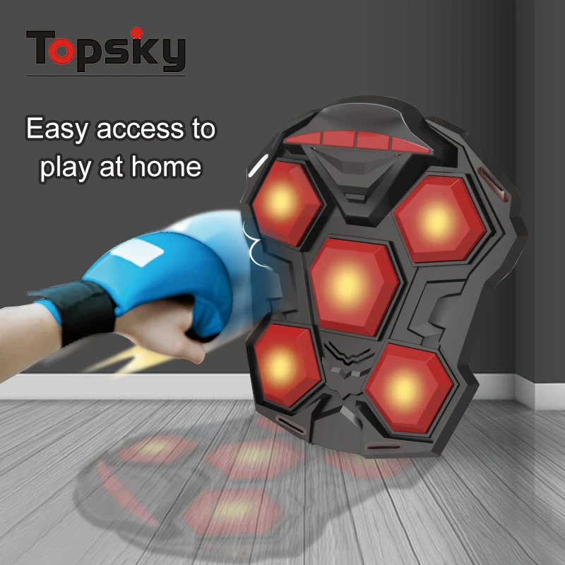 New Design Interactive Boxing Equipment Children Protection Battle Armor Boxing Game Kit Electronic Boxing Game Toys For Kids