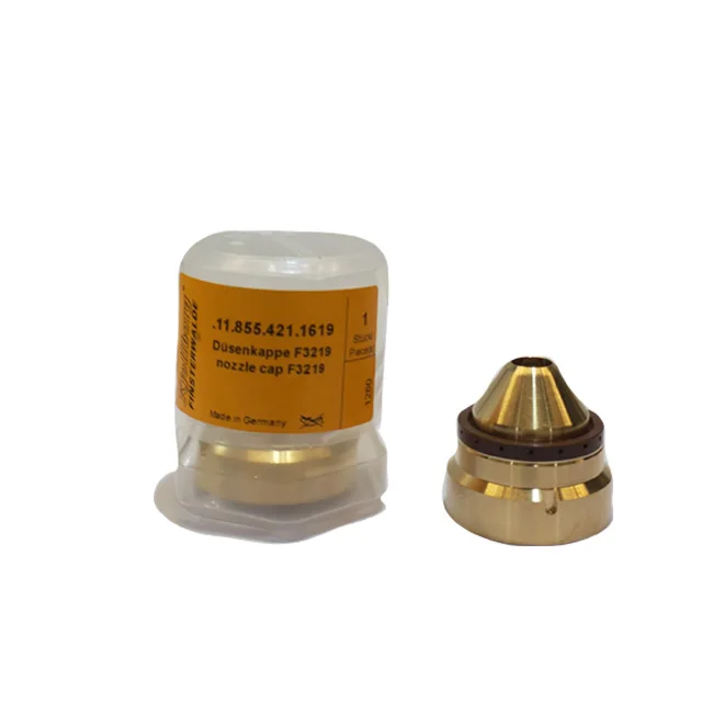 Messer F3219 Original Kjellberg 11.855.421.1619 Nozzle Cap Plasma Consumables Atom Cutting Machine Spare Parts