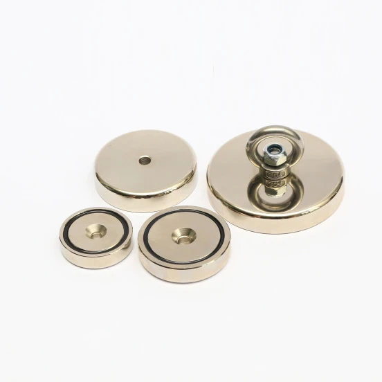 r Strong Custom Double Sides Cylinder Salvage Recovery Search Magnets Permanent Powerful Fishing Neodymium Magnet