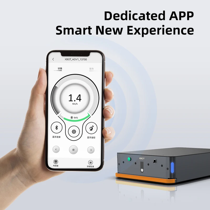 Enhanced Jack up Agv300KG Designated Stop Call Intelligent Navigation Handling Trolley Automatic Transportation Robot Chassis