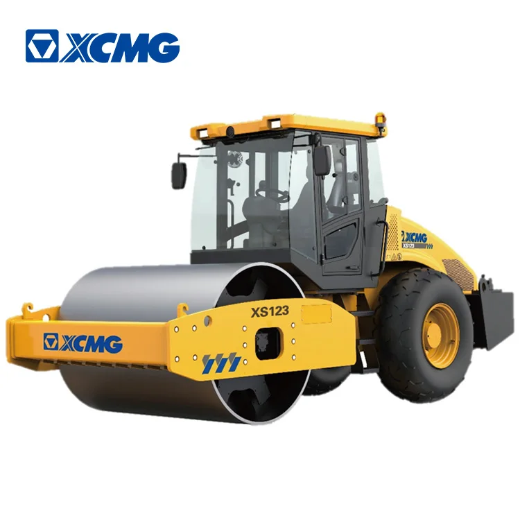 XCMG Official 12 ton Single Drum Vibratory Road Roller XS123 for Sale