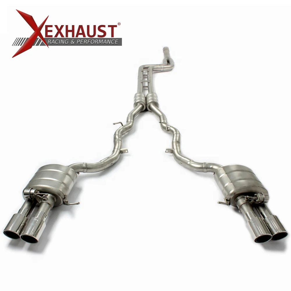  Выхлопная труба для BMW 6 серии 640 650 3 0 T 2011-15 catback наконечник выхлопной трубы valvetronic