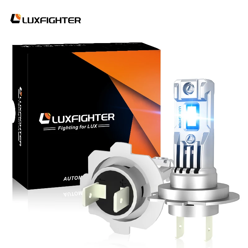 LUXFIGHTER High Quality Car Led Headlight Bulb Head Lamp Led Light H11 9007 No Fan