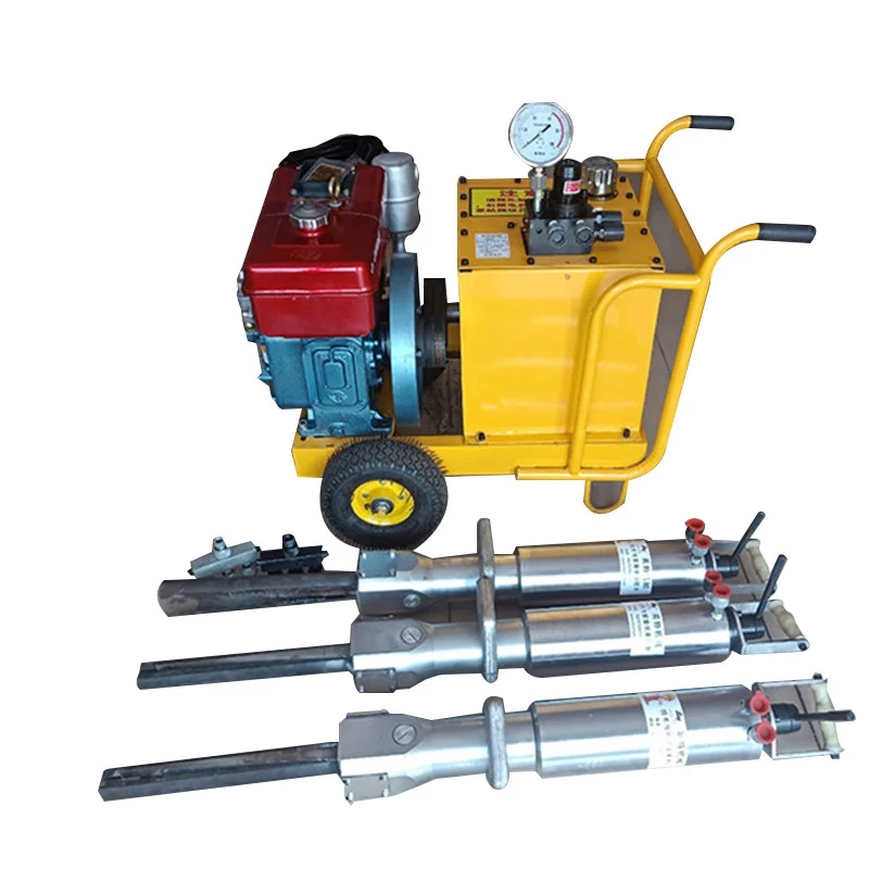 Professional Manufacturer of Concrete Road splitting machine Hydraulic Rock Splitter Wedge Crack Rock with Hydraulics
