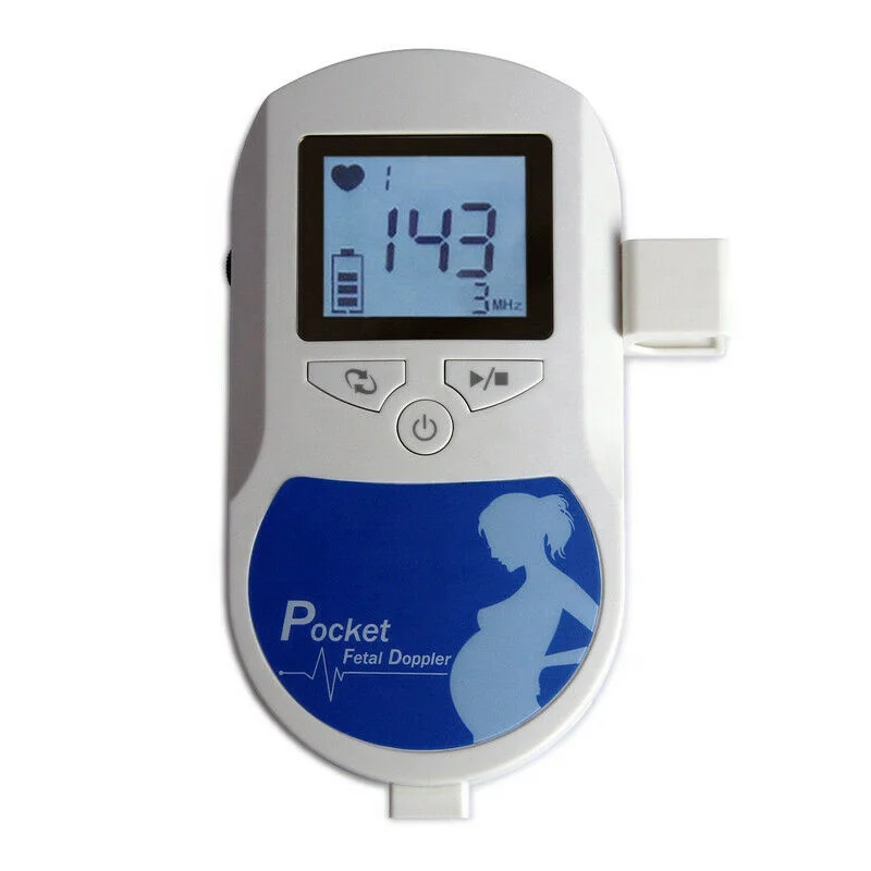 Manufacturer China hospital grade ultrasound pocket mini fetal doppler oem