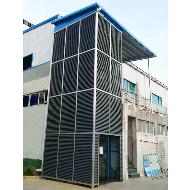 
 Складской вертикальный направляющий рельсовый поддон грузовой подъемник платформа Лифты грузовой подъемник  