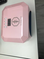 Wireless Cordless Rechargeable UV/LED Leopard Luipaard Nail Lamp Portable Removable Base 54W UV LAMP Nail Polish Dryer 12V 2.0A