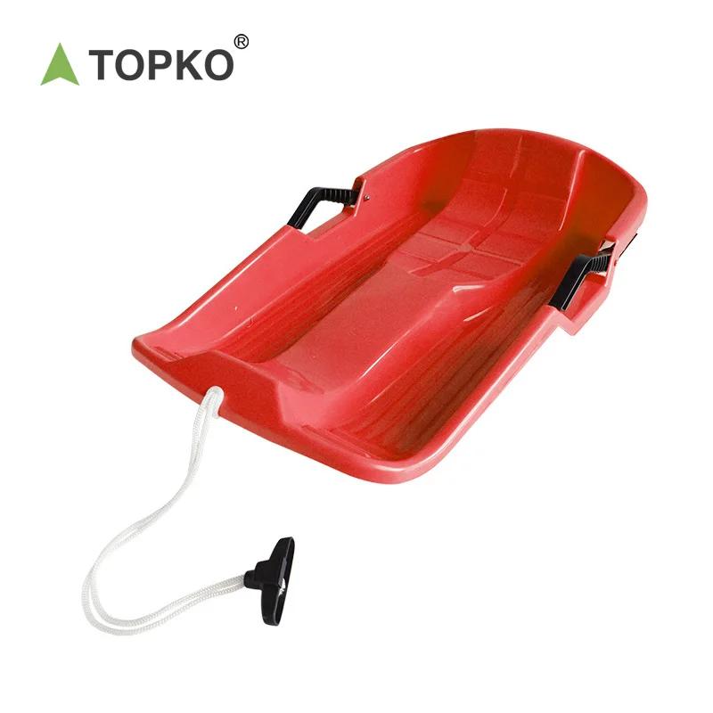TOPKO Plastic Snow Sled-grass Sand Sled/Ice Slide Boards/Kids Snow Ski Product