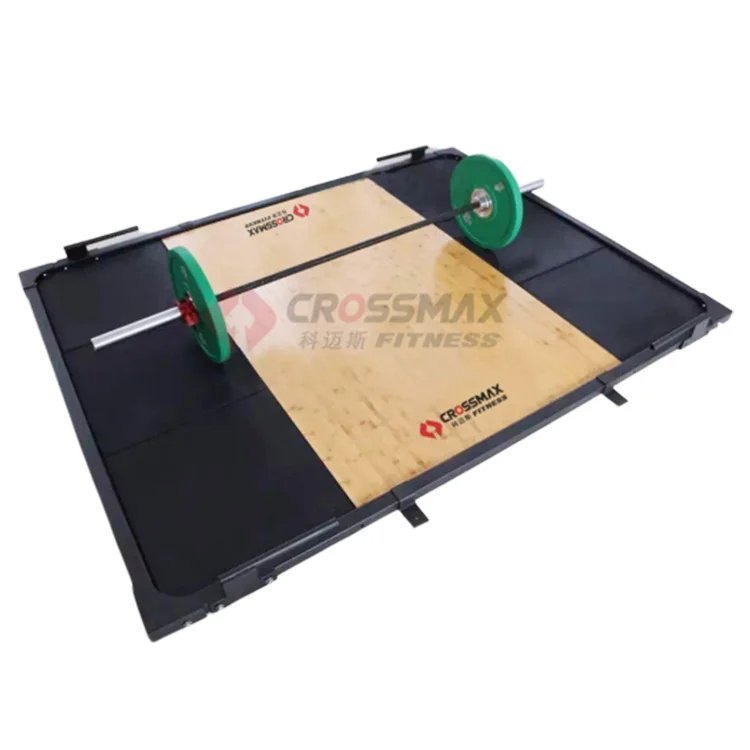 Custom Gym fitness equipment training type weightlifting platform