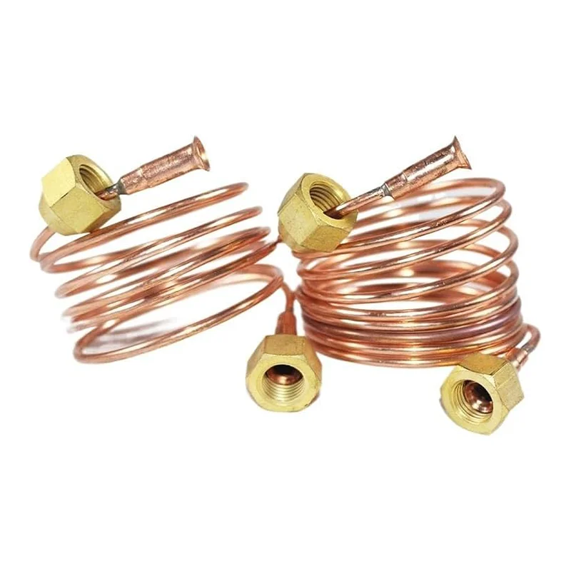 1/4 Inch Air Conditioning Copper Pipe  for Refrigeration Pipe Freezer Tube Pneumatic Parts
