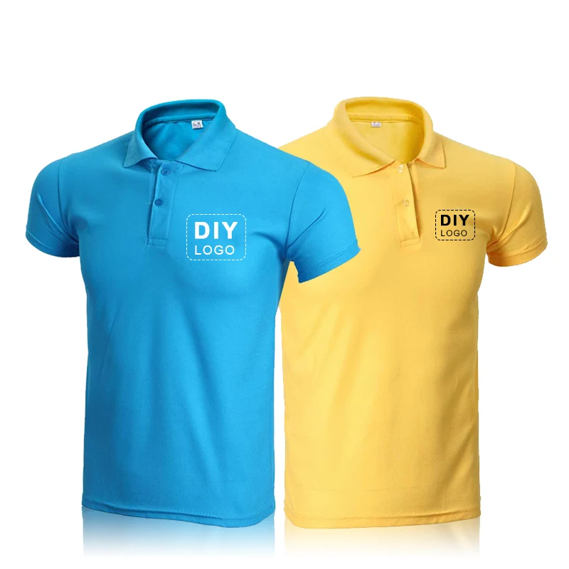 Customized Logo Sublimation Blank Short Sleeve oversized mens t shirt Sport Golf Polo Shirt men polo neck