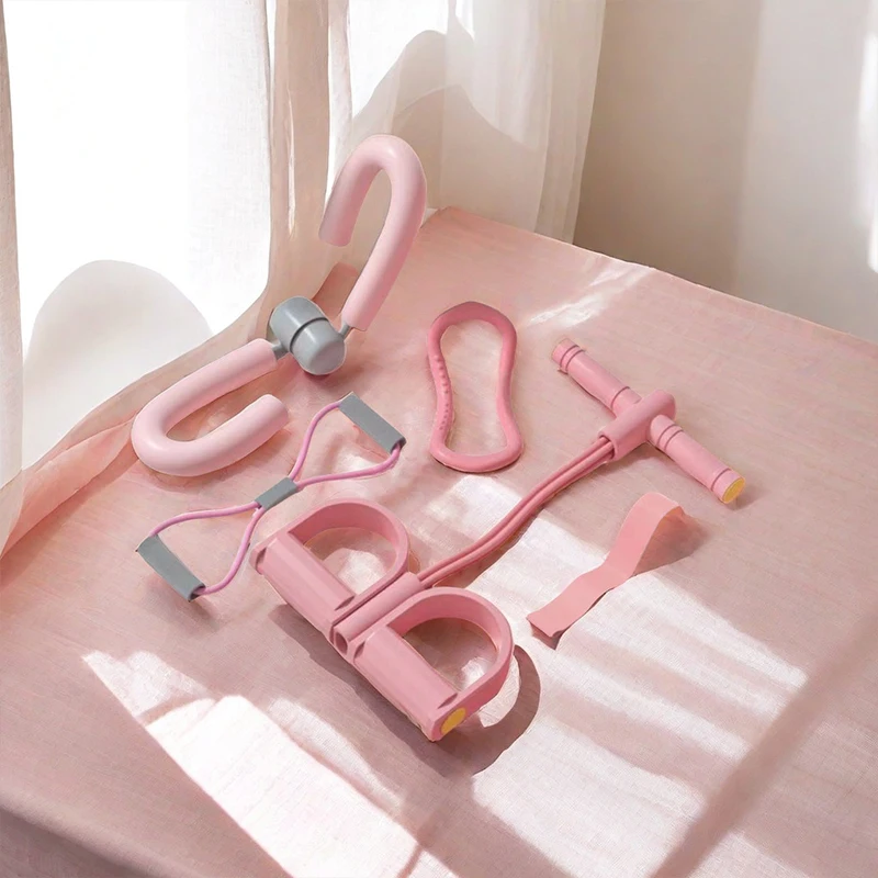 Factory Wholesale Ergonomic Eco Friendly 5-Piece Yoga Set Training Equipment Fitness Sets Women