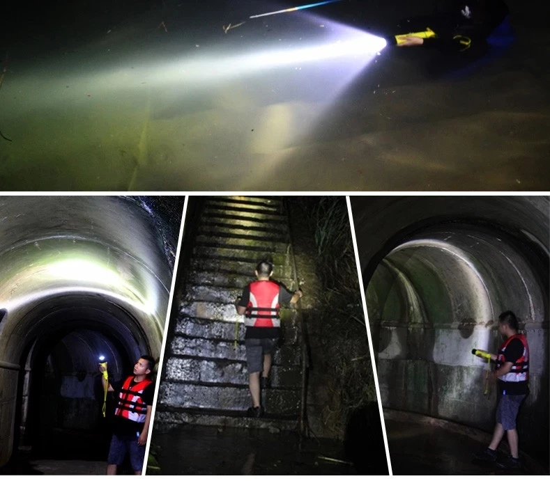 rechargeable led flashlight Emergency Light Hot Sale Miniature Flashlight Body Lamp Switch Camping