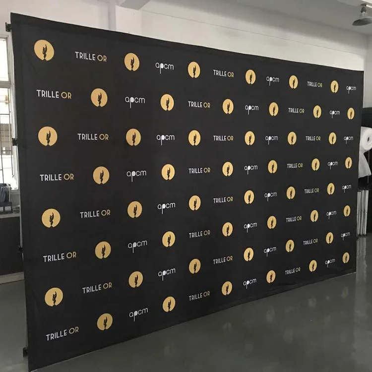 Easy up 8ft*8ft  backdrop banner stand with aluminium Frame