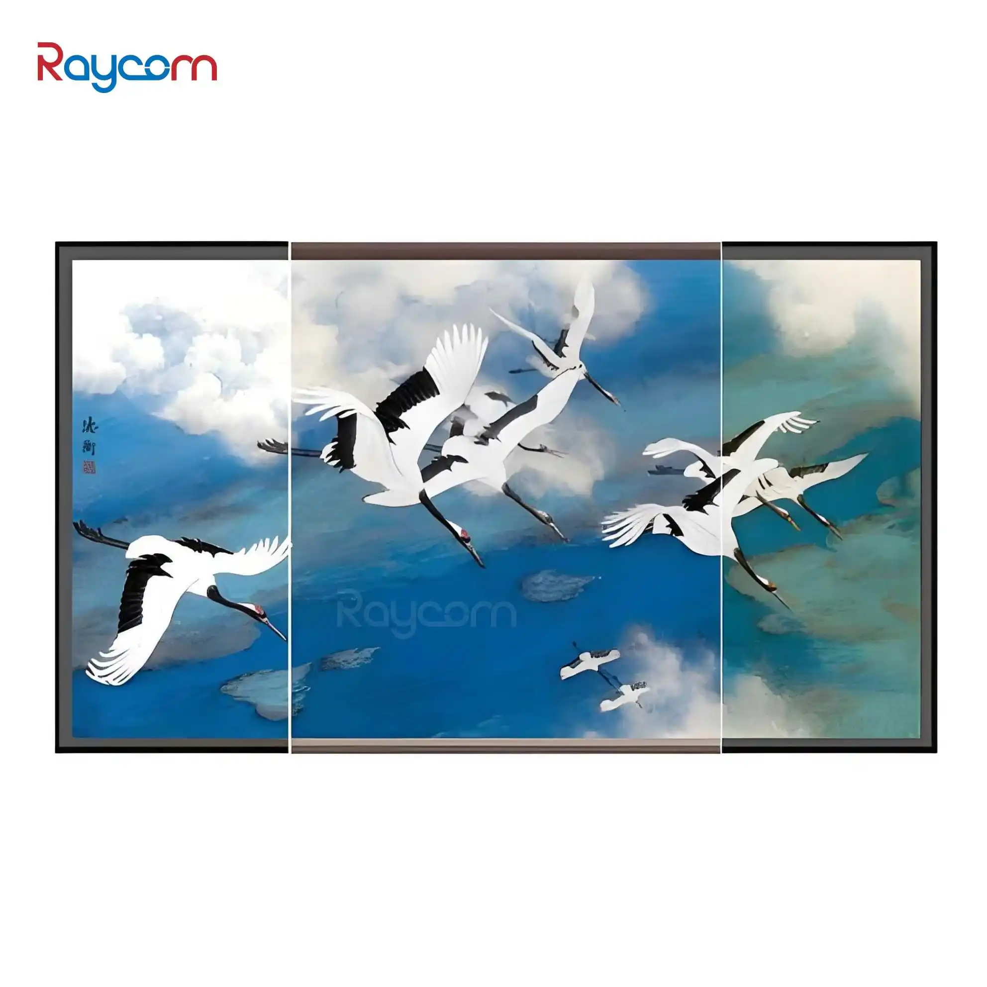 Raycom NFT Digital Frame Display Intelligent ART Museum WIFI APP LCD Screen Digital Wallet Crypto Video Photo Frame