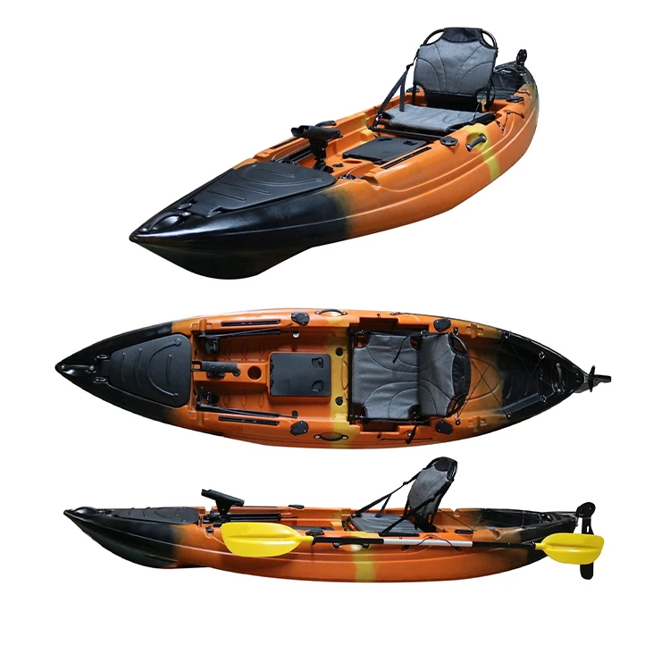 Cheap Wholesale Ship Length 3.1 - 4m LLDPE or HDPE Family Fishing Lightweight Kayak