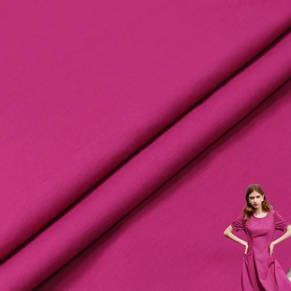 Высокое качество 50S Tencel Roma Siro 210gsm Nylon26 % Rayon68 Spandex8 однотонная окрашенная трикотажная ткань для футболки поло