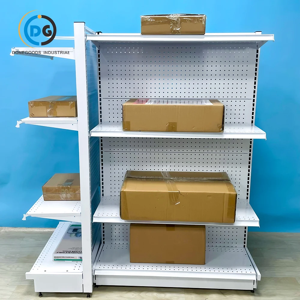 Best Sale Grocery Display Racks Stand Gondola Shelving Durable Supermarket Shelves For Store