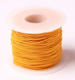 High tenacity core-covered elastic rope polyester elastic cord braided rope durable beading rope for bracelet jewelry making