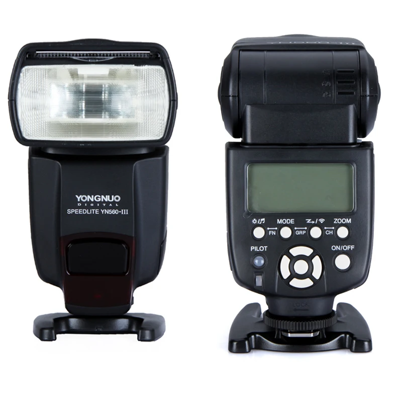 Беспроводная вспышка YONGNUO YN560 III Speedlite Speedlight для камеры Canon Nikon D3200 D3100 D5300