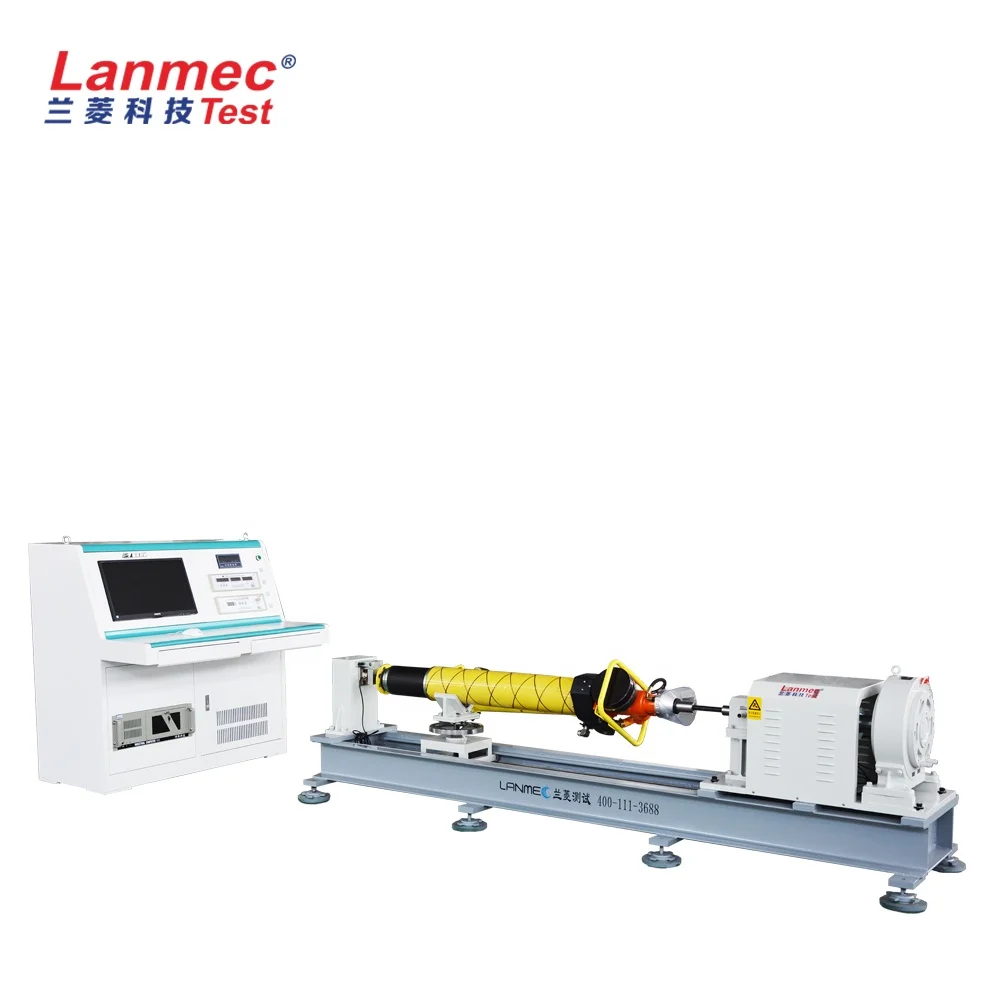 Eddy current dynamometer bench for electric motor bench test bench for drill pipe