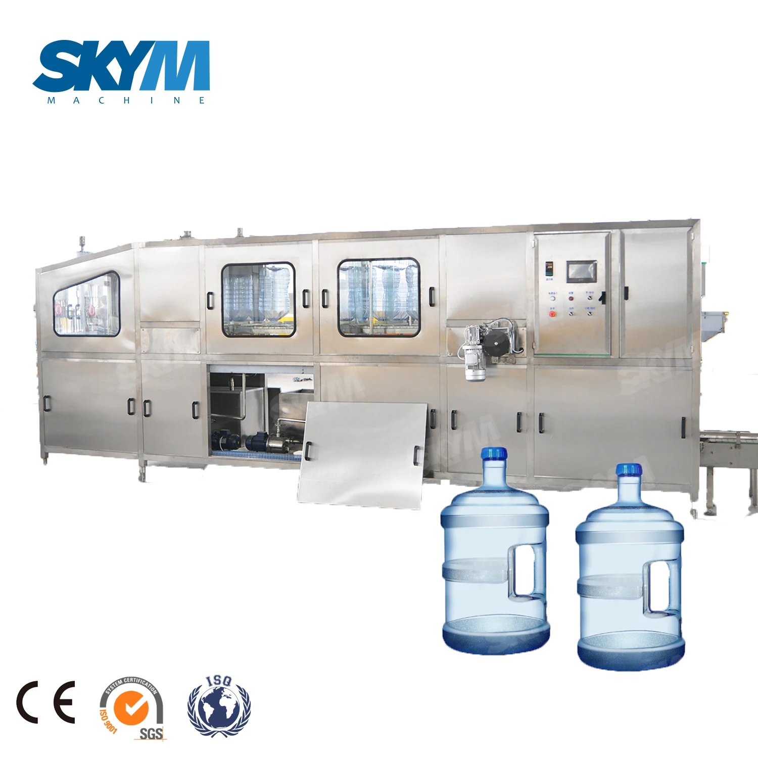 Good Price Full Automatic 5 Gallon Barrel Jar Big Bottle Pure Water Filling Machine Production Line for Small Business