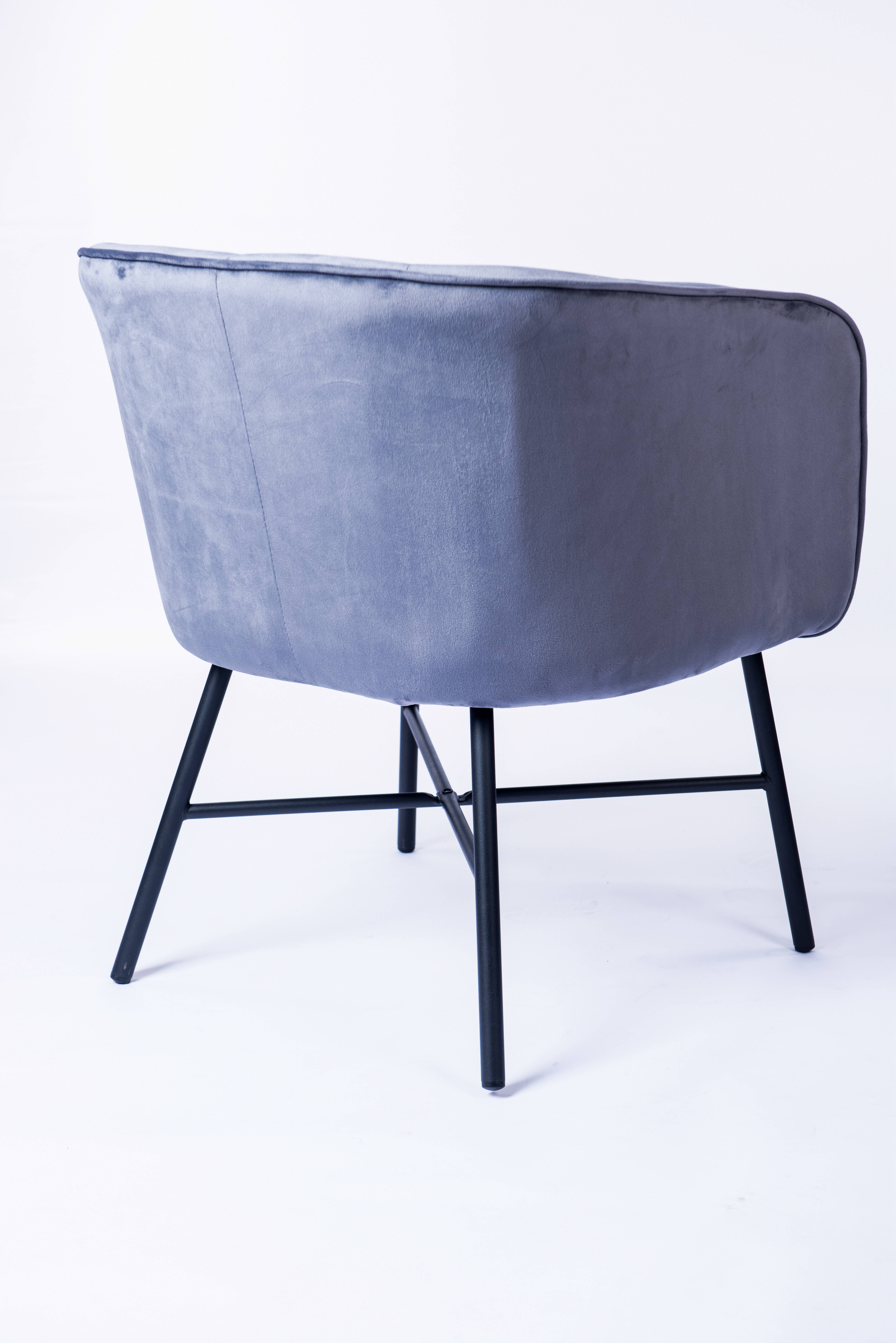 Widely Used Superior Quality Luxury Velvet Upholstered Arm Leisure Sofa Chair