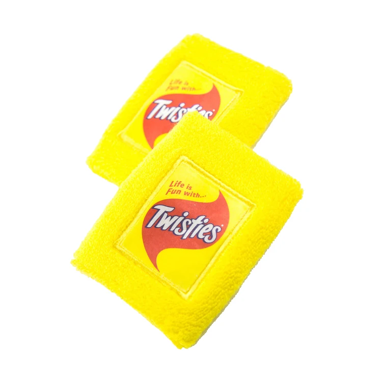 Рекламные подарки, пользовательский спортивный хлопковый Теннисный браслет, поглощающий пот браслет с логотипом