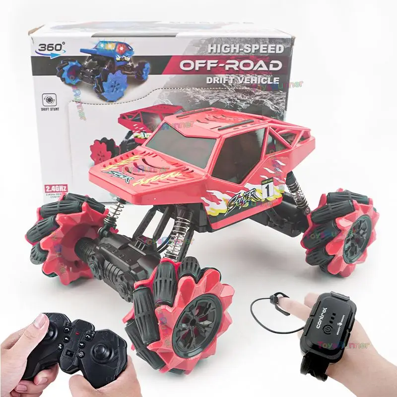 Мини-автомобиль с дистанционным управлением Monster Truck 4x4 высокоскоростной внедорожный радиоприемник Электрический 4Wd гусеничный Traxxas 8x8 монстр грузовик