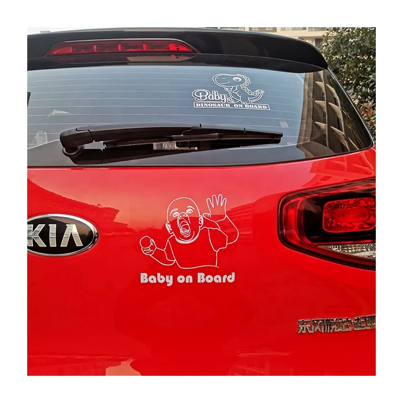 China custom baby on board car sticker for car with your own design