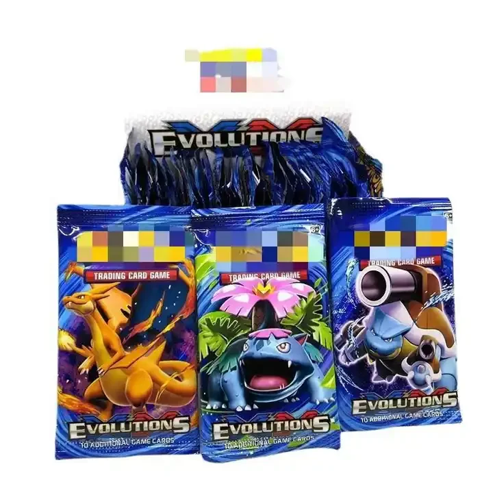 Лидер продаж аниме-продукт 360 шт. английская покемонированная карточная торговая игра EVO SUN MOON коллекционная игровая коробка для покемонированных карт