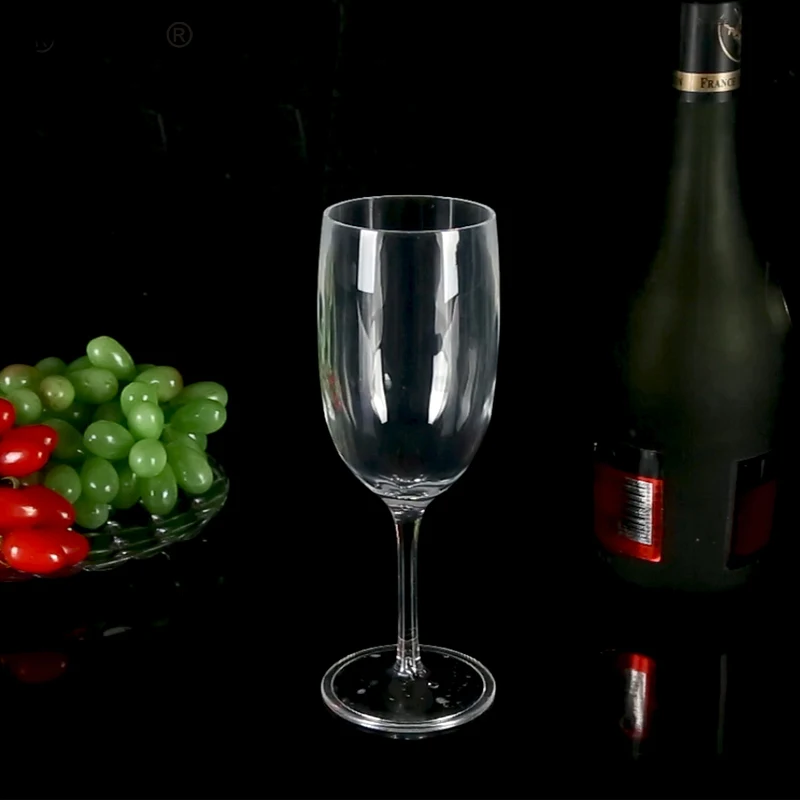 Bar accessories transparent goblet plastic wine cups