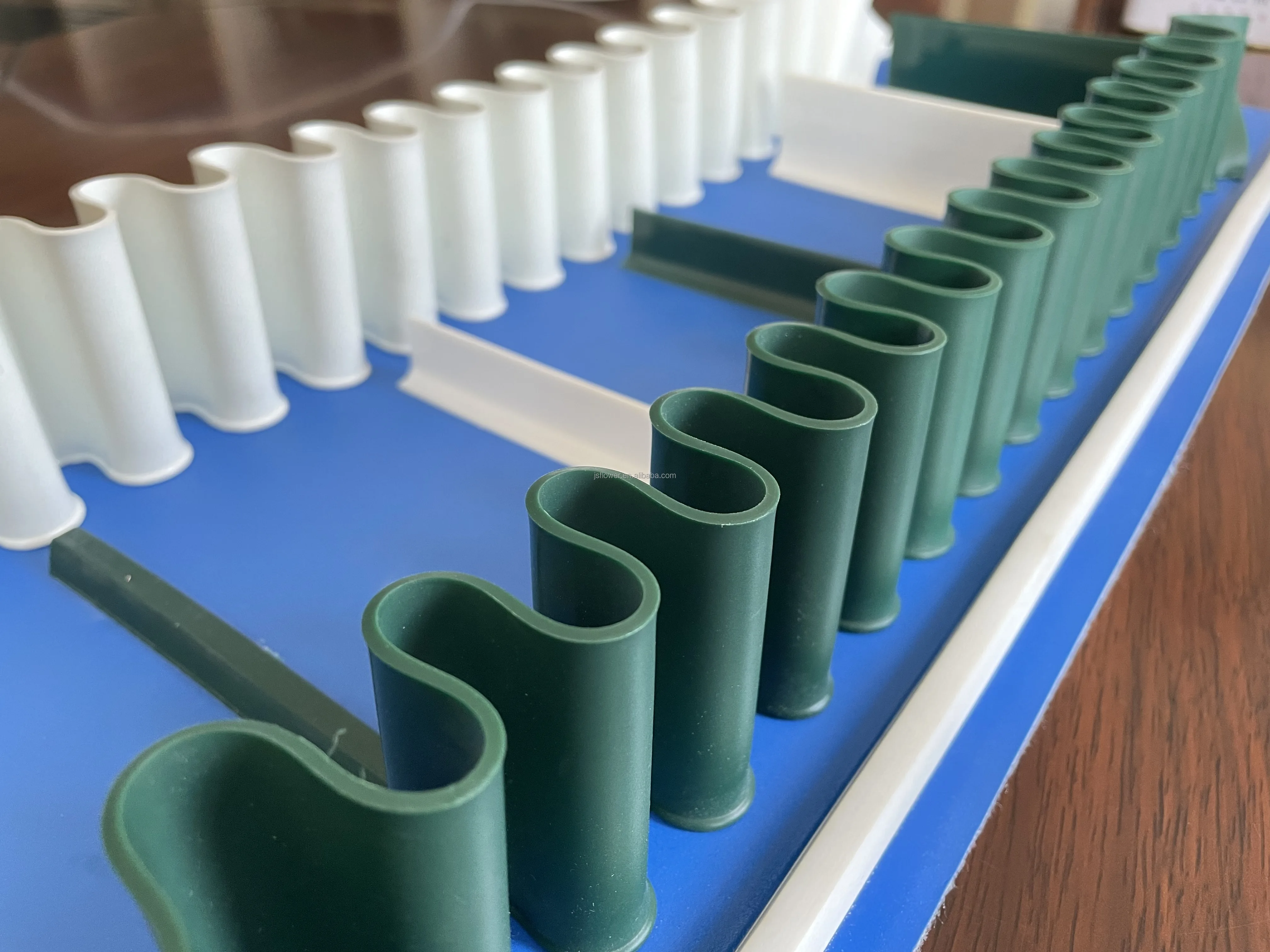 Factory manufacture wear resistant Green antistatic pvc pu conveyor belt