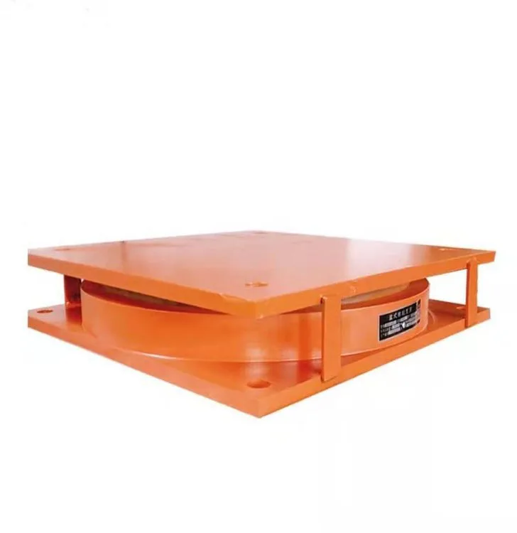 Free sliding bridge tank support for building construction