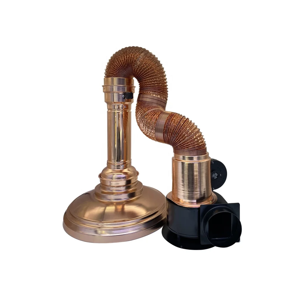 Support Customized Services 8 Inches Double Layer Flexible Aluminum Foil Hose Air Duct Smoke Pipe