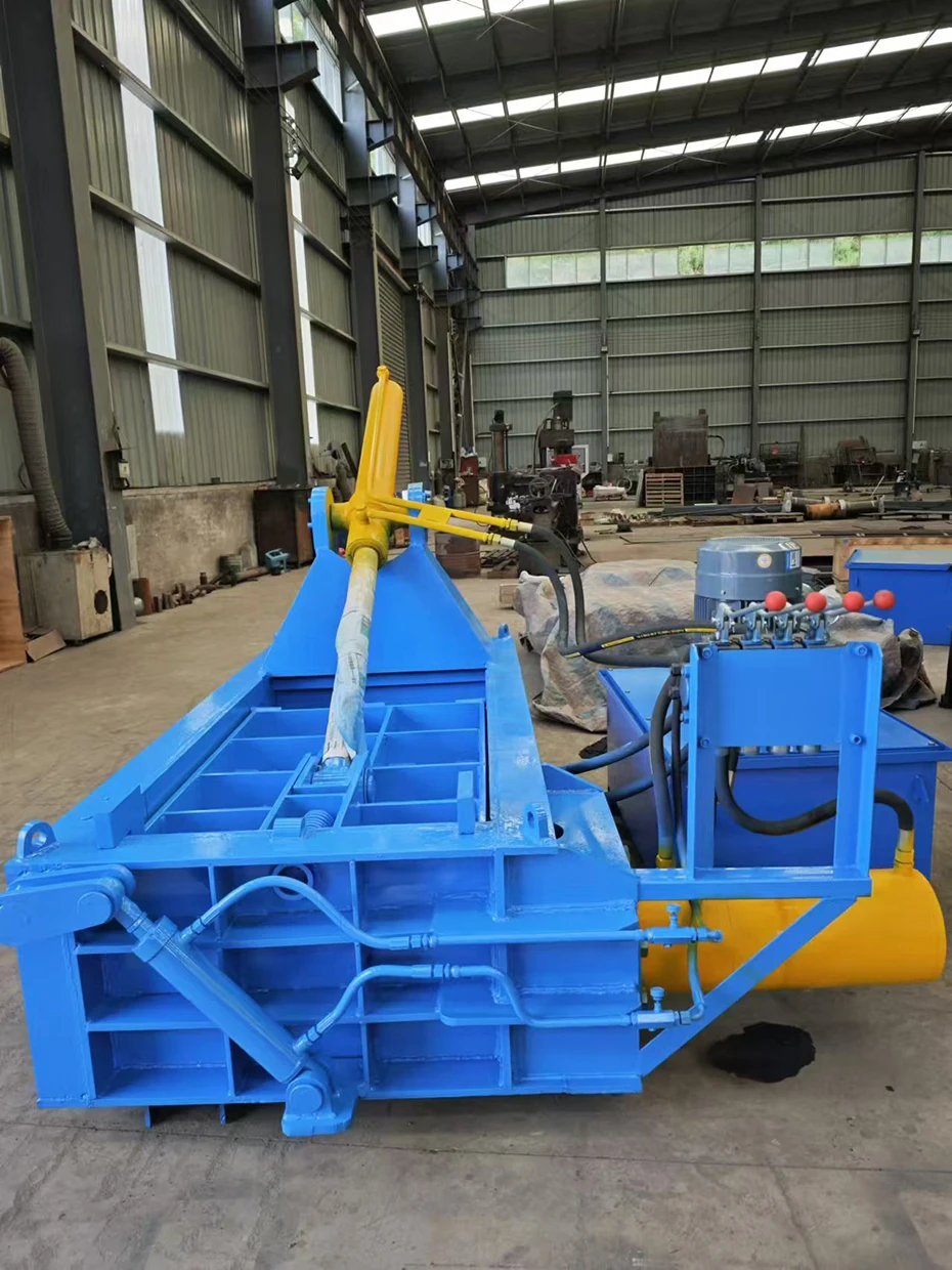 2024 Hot sale straw baler machine baler needles solar trash compactor hydorlic fresh cloth bale press machine