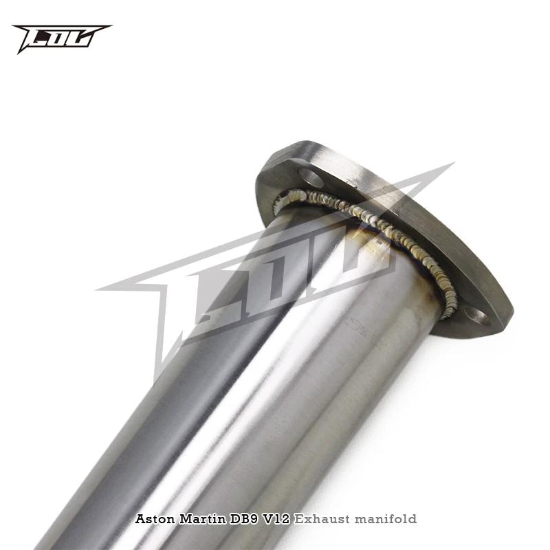 BK Exhaust Engine Manifold Header For Aston Martin DB9 V12 6.0L 2012-2016 Stainless Steel 304 Car Exhaust System