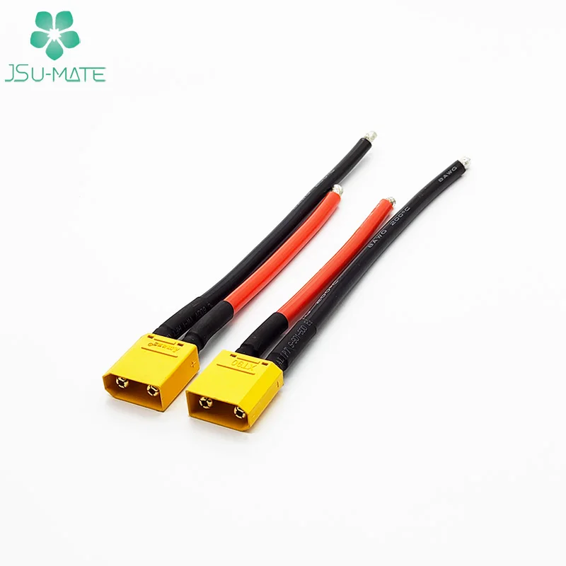 Высокотемпературный силиконовый кабель 8AWG для Lipo Battery XT30 XT60 XT90 Male Female RC Cable