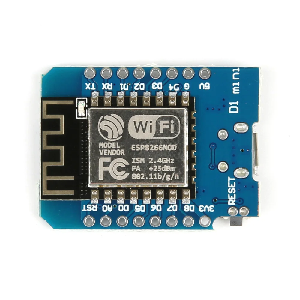 ESP12 ESP-12 D1 Mini V2 - Mini NodeMcu 4M Bytes Lua WIFI Internet Of Things Development Board Based ESP8266