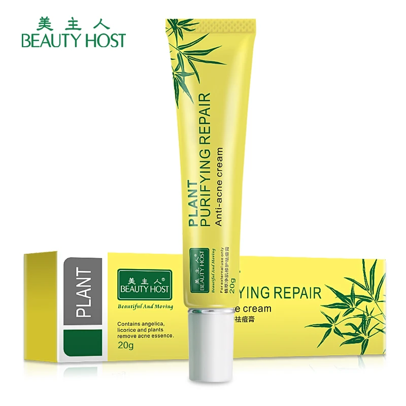 Nature Organic Pure Plant Extract Anti Acne Cream Whitening Cream Remove Pimples Acnes