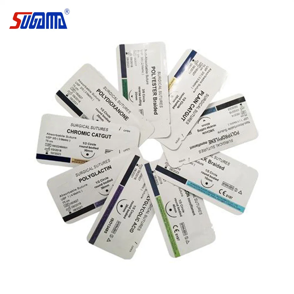 Non-Absorbable Surgical Suture for hospital Use Disposable Sterilized