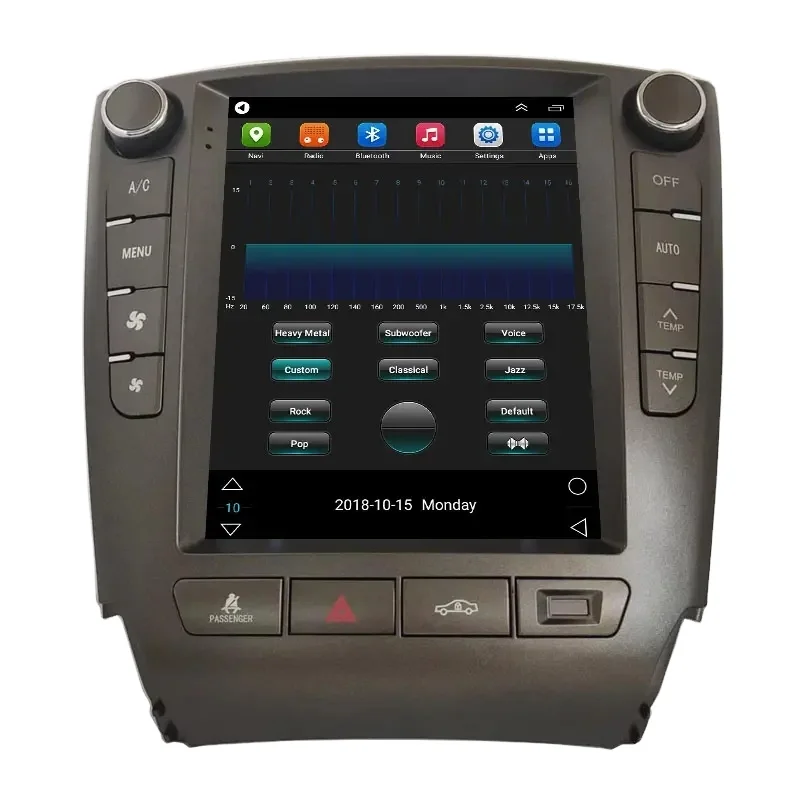 Manufactory direct Touch Screen 4+64g Dvd car Radio Android 9.7 Inch Car DVD Player GPS Navigation For Lexus Is250