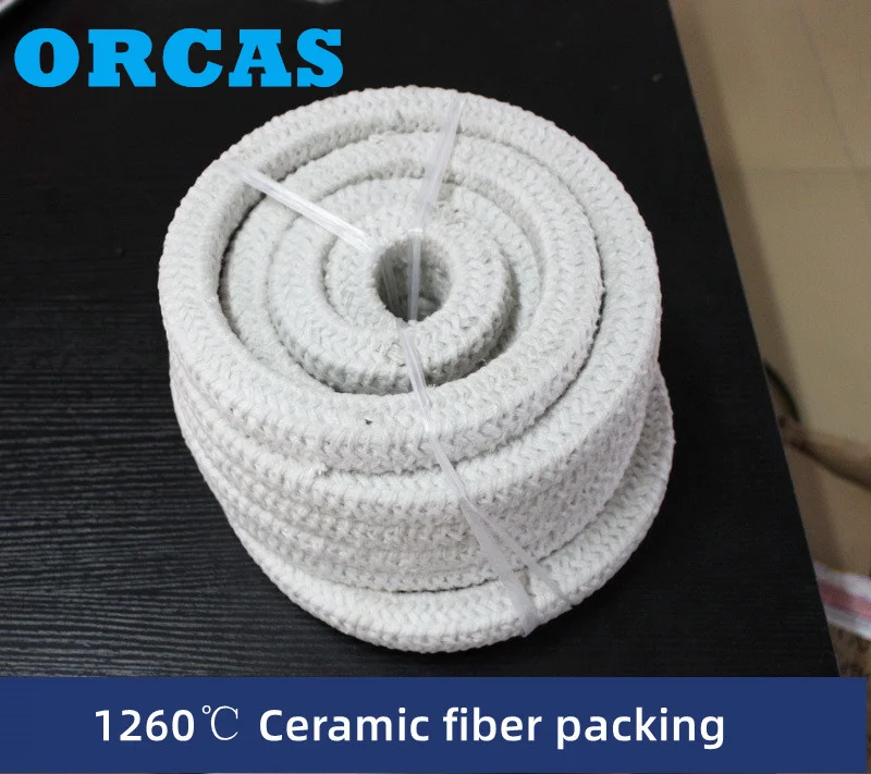 Чжэцзян ORCAS упаковка керамического волокна к высоким температурам с герметичным тросом