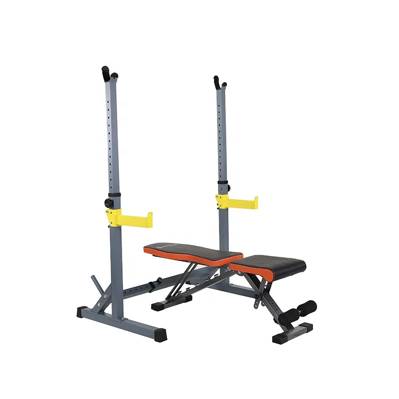 RBT Professional Strength Training Bottom Sturdy Foldable Squat Rack