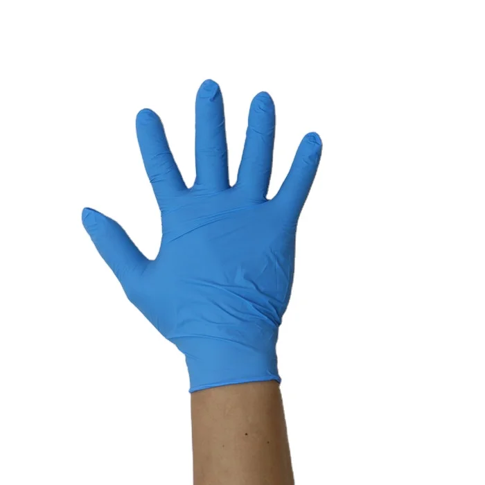 9.5 Inch Nitrile Exam Gloves With Textured Fingertip