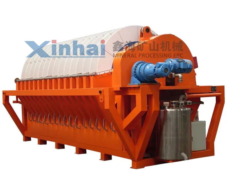 Dewatering Machine Produced By China Manufacture , Vacuum Rotary Drum Filter